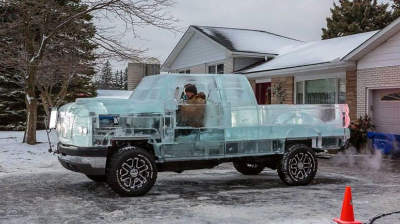 Chevrolet Silverado z ľadu