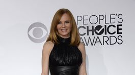 Herečka Marg Helgenberger prichádza na...