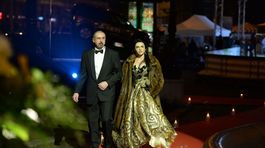 Na 14. Ples v opere prišiel aj hokejista Zdeno Cíger s manželkou. 
