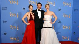 Amy Adams, Bradley Cooper a Jennifer Lawrence