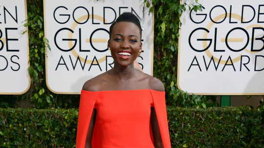 Herečka Lupita Nyong'o z Kene vyzerala na...