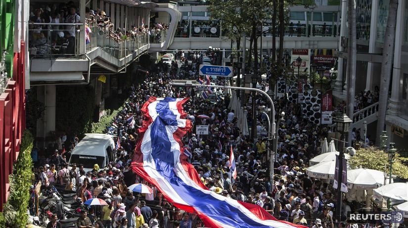 Thajsko, protest