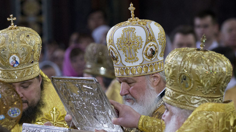 Kirill, patriarcha, zlato, kadidlo, myrha