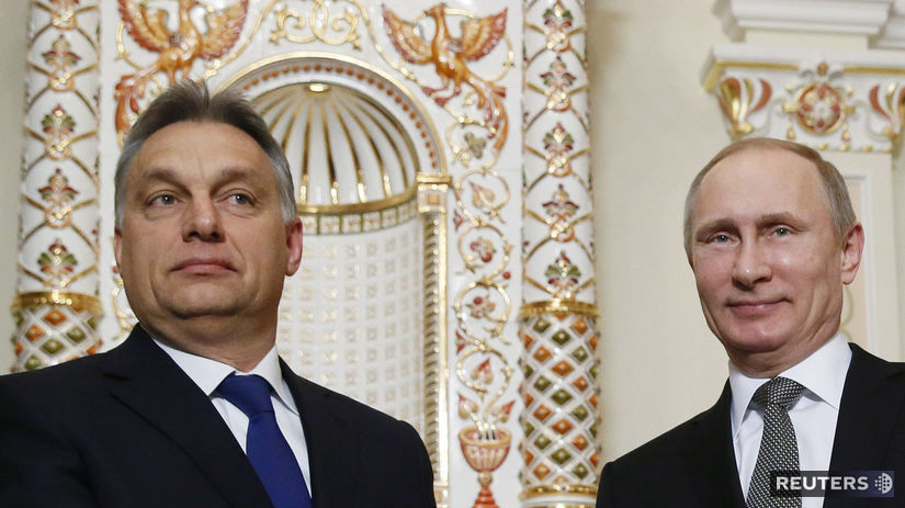Viktor Orbán, Vladimir Putin 