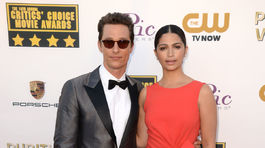 Matthew McConaughey a jeho manželka Camila Alves