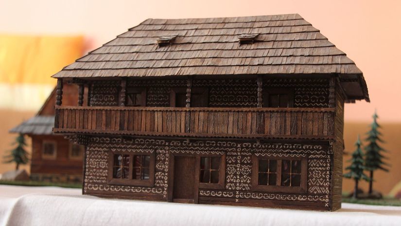 Drevenica - Radenov dom, ktorý doposiaľ stojí v...