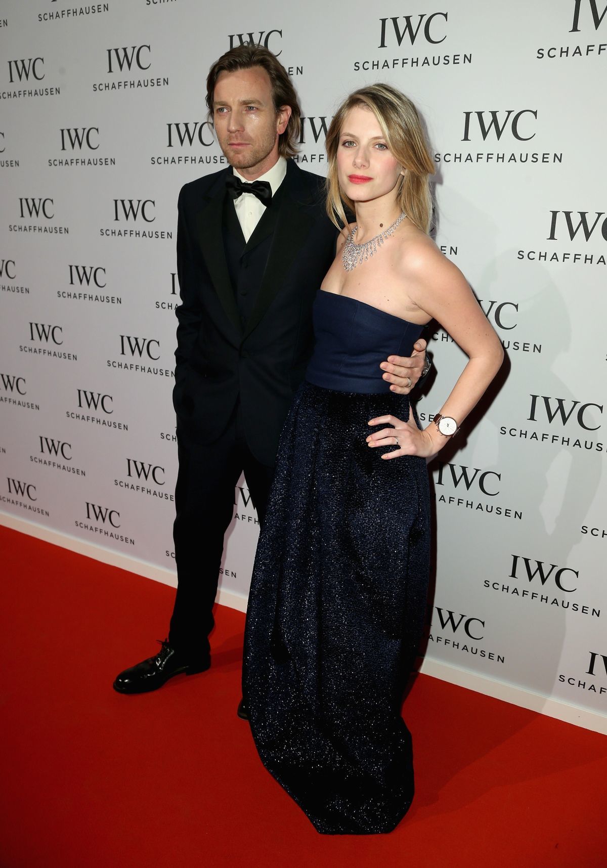 Herec Ewan McGregor a jeho kolegyňa Melanie...
