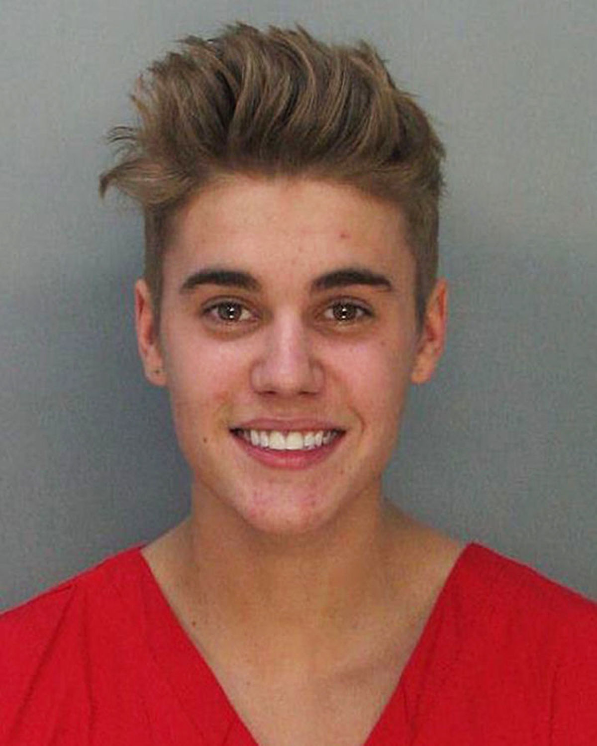 Spevák Justin Bieber na zábere z policajnej...