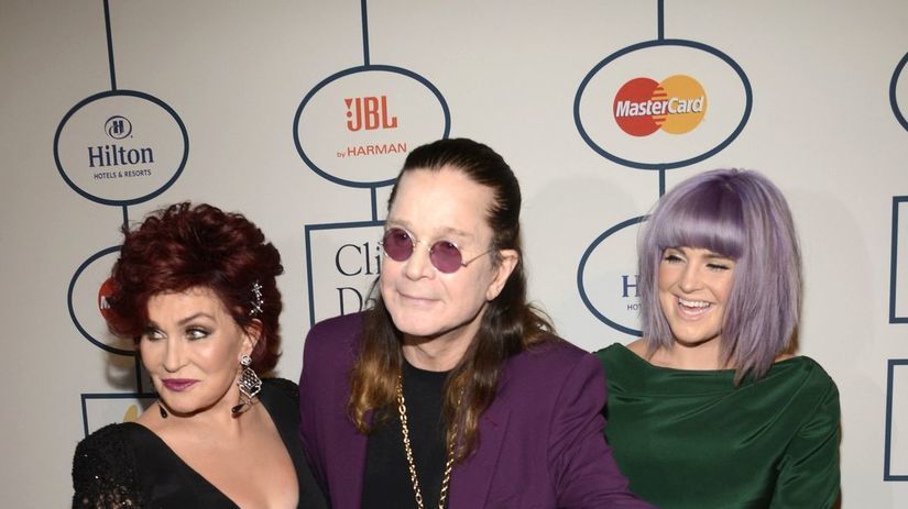Zľava: Sharon, Ozzy a Kelly Osbourneovci.