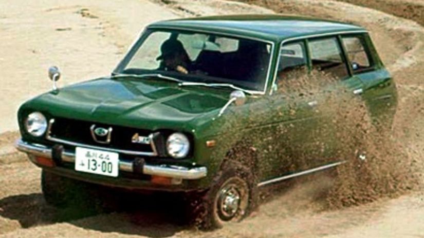Subaru Leone AWD bolo prvým Subaru s pohonom...