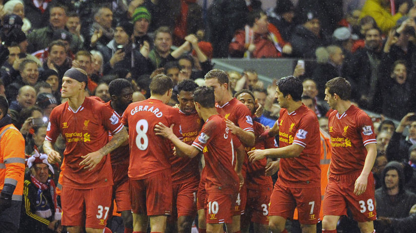 Liverpool, radosť, futbal