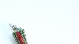 8- Brosna Maman - Naplavene drevo z Indie  Korund  Striebro  Granulat  Sklo