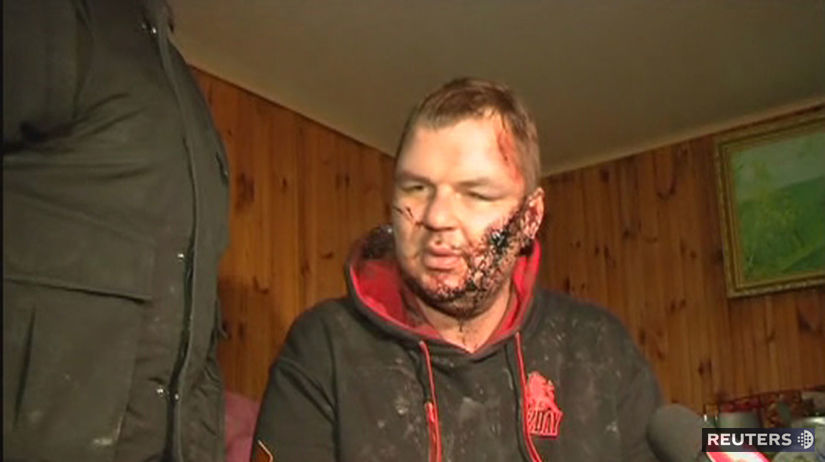 Dmytro Bulatov (35), jeden z lídrov...