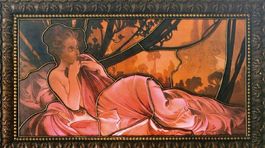 Alfons Mucha vyjadroval svoju lásku k svetu pomocou umenia