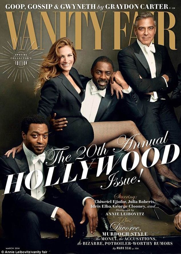 Titulná strana magazínu Vanity Fair, na ktorú...