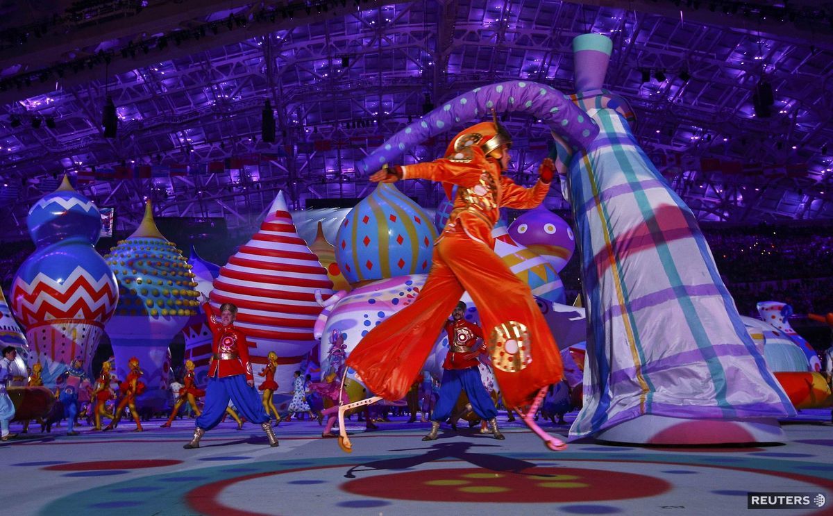 Slávnostný program otváracieho ceremoniálu.
