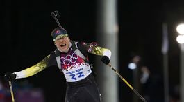 Anastasia Kuzminová, Soči, ZOH 2014, biatlon