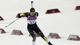 Anastasia Kuzminová, ZOH 2014, biatlon,