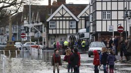 Británia, záplavy