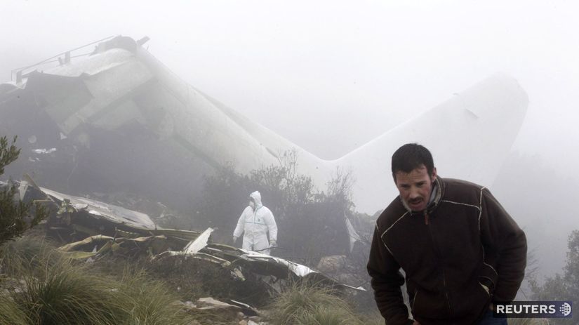 Alžírsko, letecká havária, mŕtvi