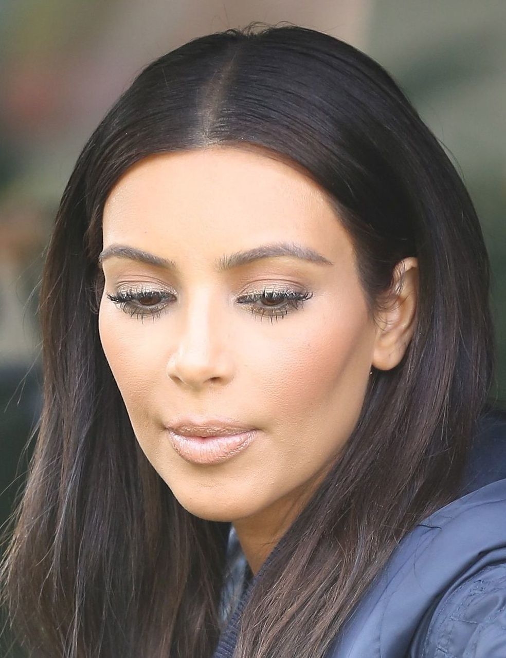Televízna celebrita Kim Kardashian v uliciach...