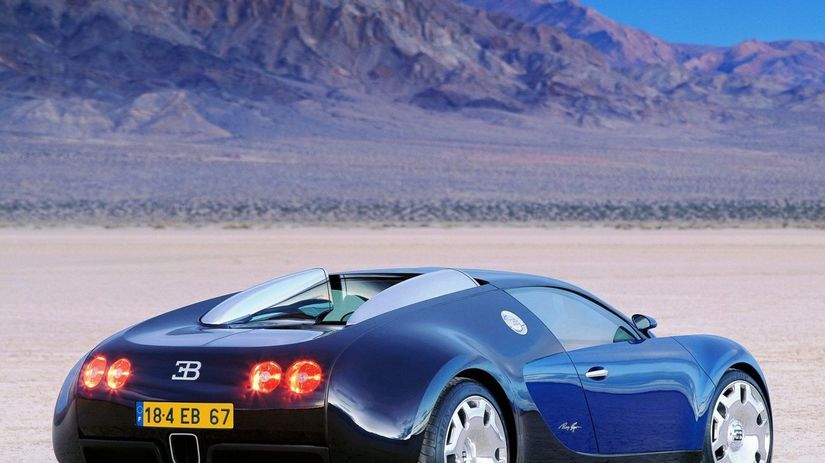 Sériová verzia Bugatti Veyron z roku 2005 mala...
