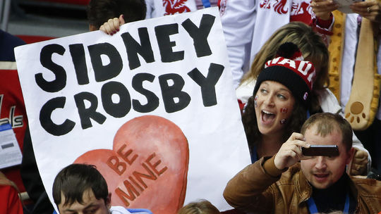 Sidney Crosby, fanúšička