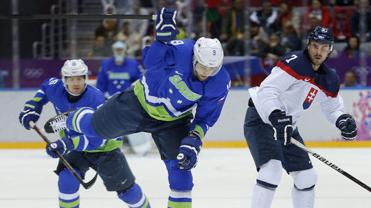 hokej, slovensko, slovinsko, zoh 2014, soči,...