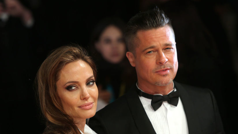 Herecký pár Angelina Jolie a Brad Pitt.