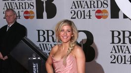 Britain BRIT Awards 2014 Ellie Goulding