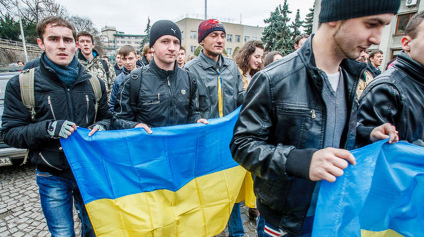 Ukrajina, Užhorod, demonštrácia, Zakarpatsko,...