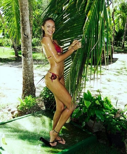 Juhoafrická topmodelka Candice Swanepoel na...