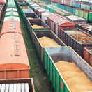 cargo, vlaky, železnice, vagóny