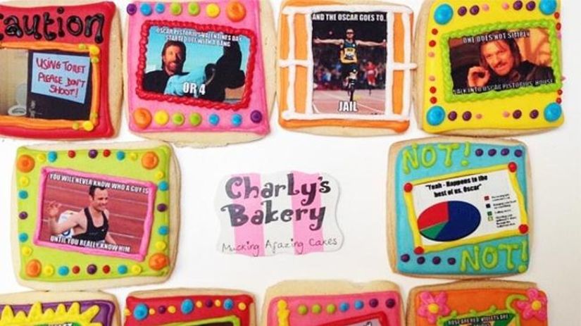 Oscar Pistorius, koláče