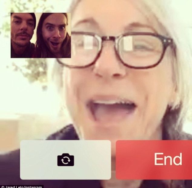 Matka herca a hudobníka Jareda Leta - Constance...