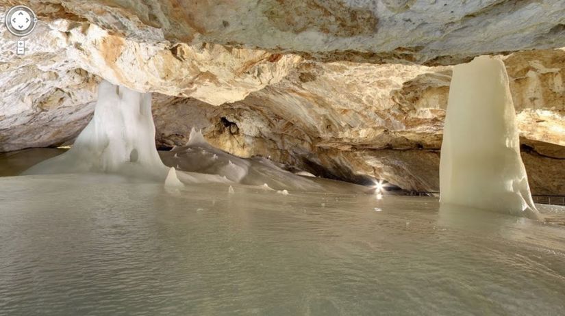 Dobšinská ľadová jaskyňa, Street View