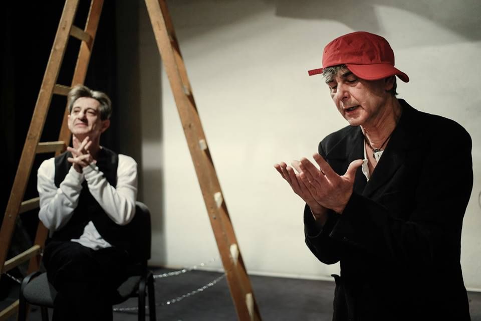 Miroslav Noga a Boris Farkaš. Inscenácia Kamene...