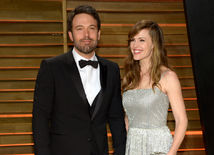 Herec Ben Affleck a jeho manželka Jennifer Garner.