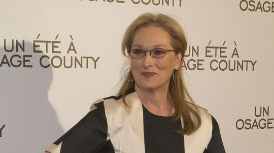 Americká herečka Meryl Streep. 