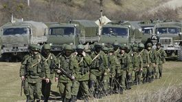 Ukrajina, Krym, vojsko, okupácia