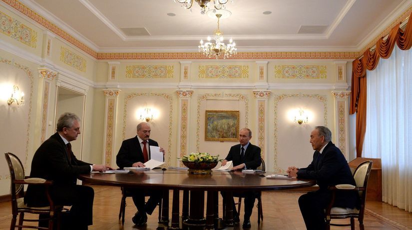 Lukašenko, Putin, Nazarbajev, Khristenko