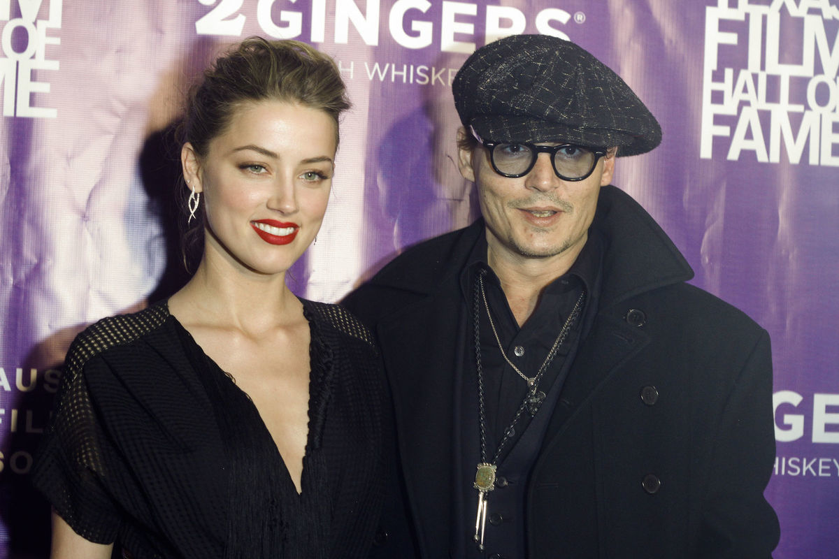 Herecký pár Amber Heard a Johnny Depp spoločne...