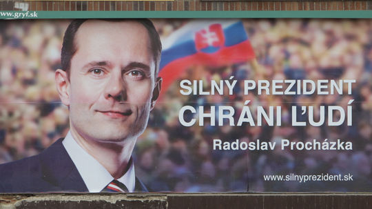Bilbord Radoslava Procházku.