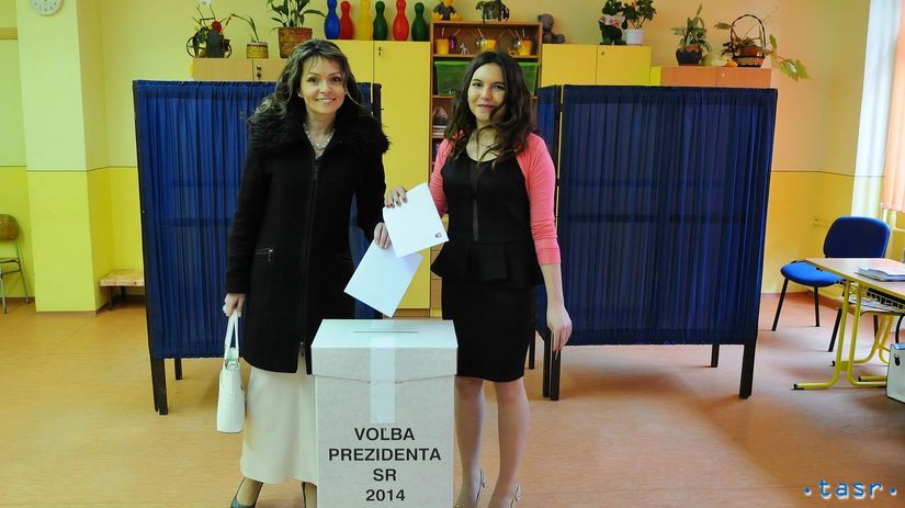 Na snímke kandidátka na prezidenta SR Helena...