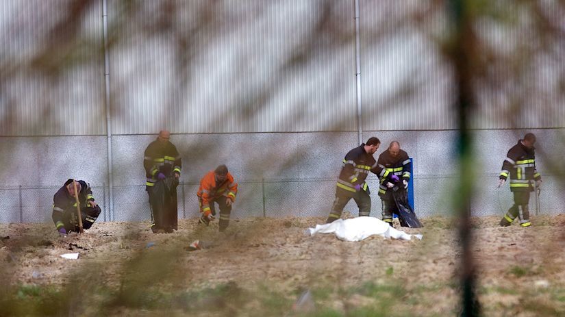 Belgicko, Ypres, granát, smrť, stavbári