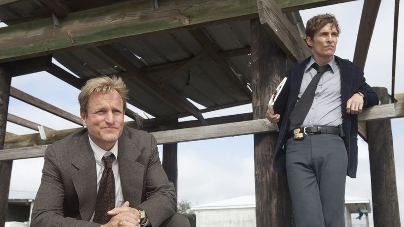 True Detective, Rusty Cohle, Marty Hart,...