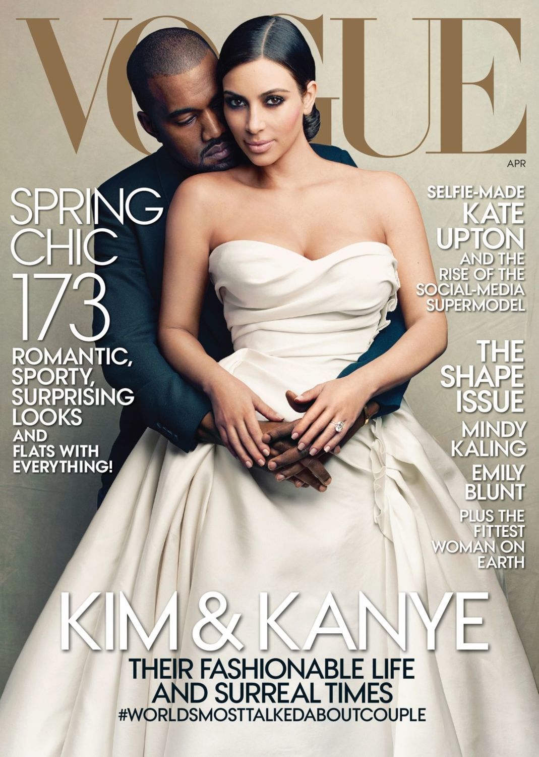 Titulná stránka amerického magazínu Vogue,...