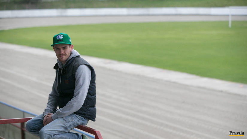 Martin Vaculík v rodnej Žarnovici.