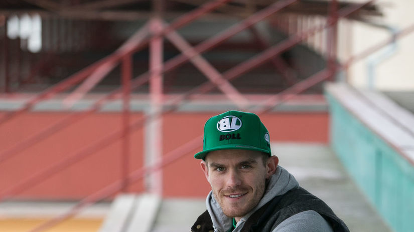 Martin Vaculík v rodnej Žarnovici.