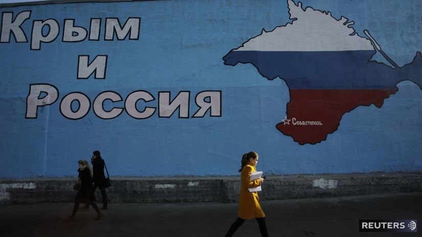 Ukrajina, kríza, Krym, mapa
